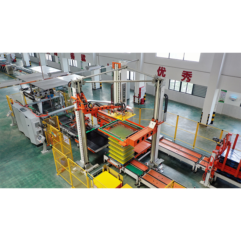 How does the dynamic load compensation technology of high-speed palletize deal with vibration under high-speed operation?